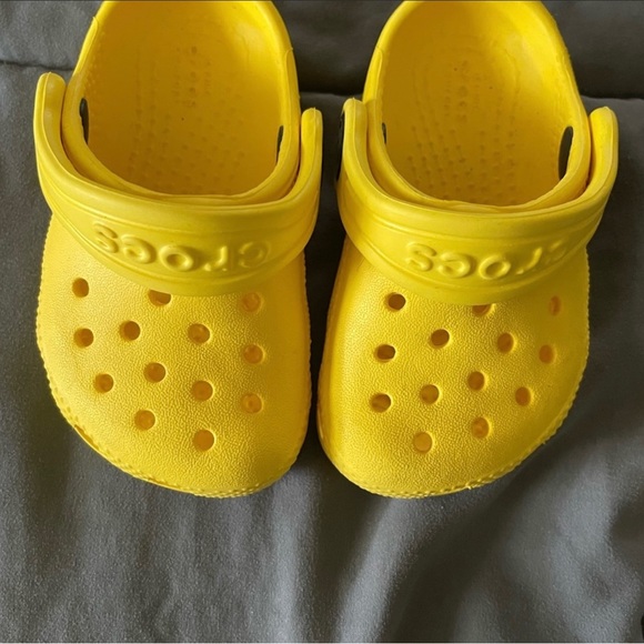 Yellow Baby Crocs - Picture 2 of 4